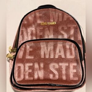Steve Madden Mini Pink Backpack